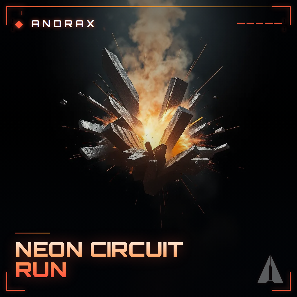Neon Circuit Run
